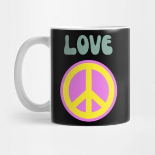 love peace Mug